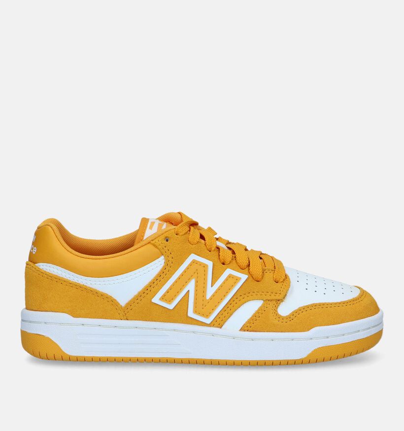 New Balance GSB480 Gele Sneakers voor meisjes, jongens (327751) - geschikt voor steunzolen