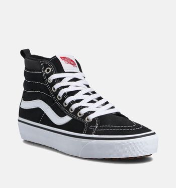 Vans Sk8-Hi High Sneakers Black/ White/Tan/ White