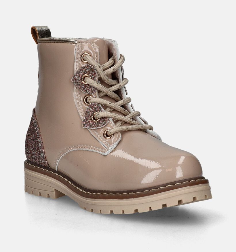 Milo & Mila Beige Boots voor meisjes (346933)