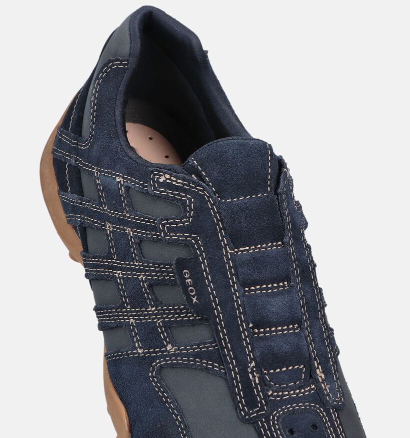 Geox Snake Original Donkerblauwe Sneakers voor heren (360116) - geschikt voor steunzolen
