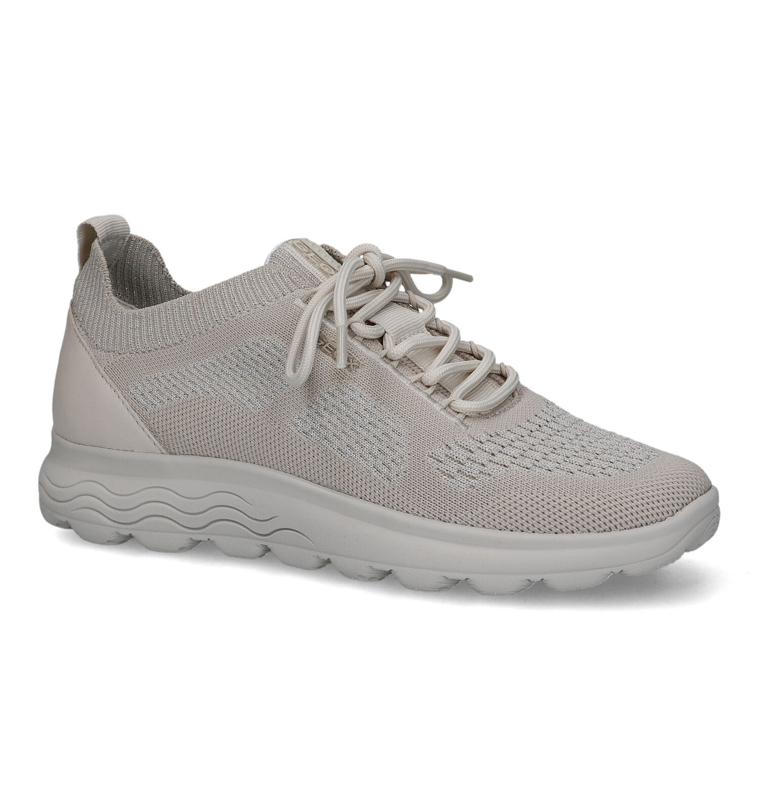 Geox Spherica Beige Sneakers Dames Sneakers Online op TORFS.BE