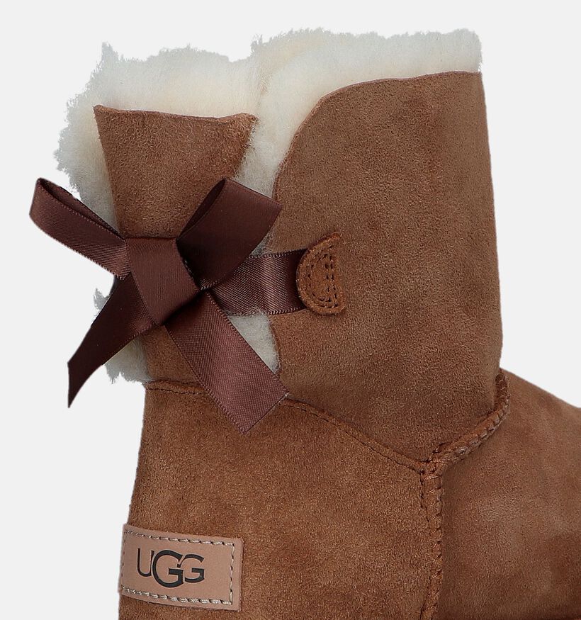 UGG Mini Bailey Bottes en Cognac pour femmes (329261)