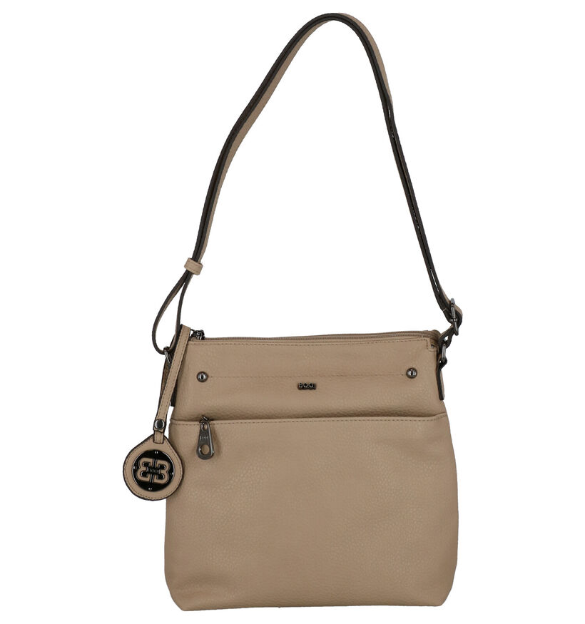 BOO! Cadiz Beige Crossbody Tas in kunstleer (272076)