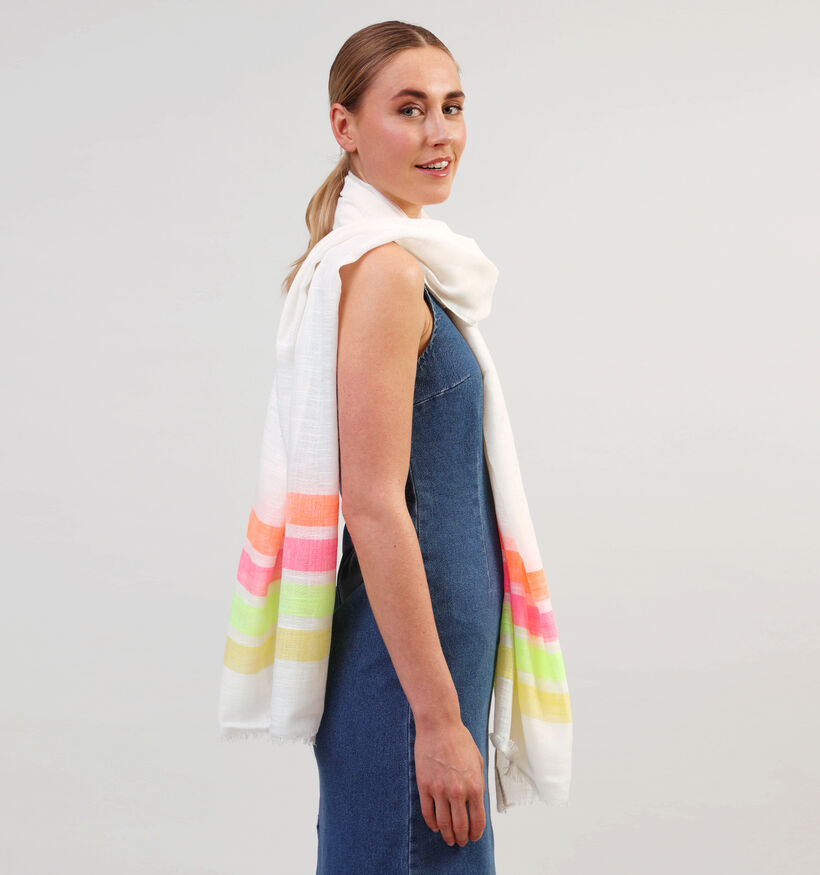 Via Limone Witte Sjaal voor dames (361875)