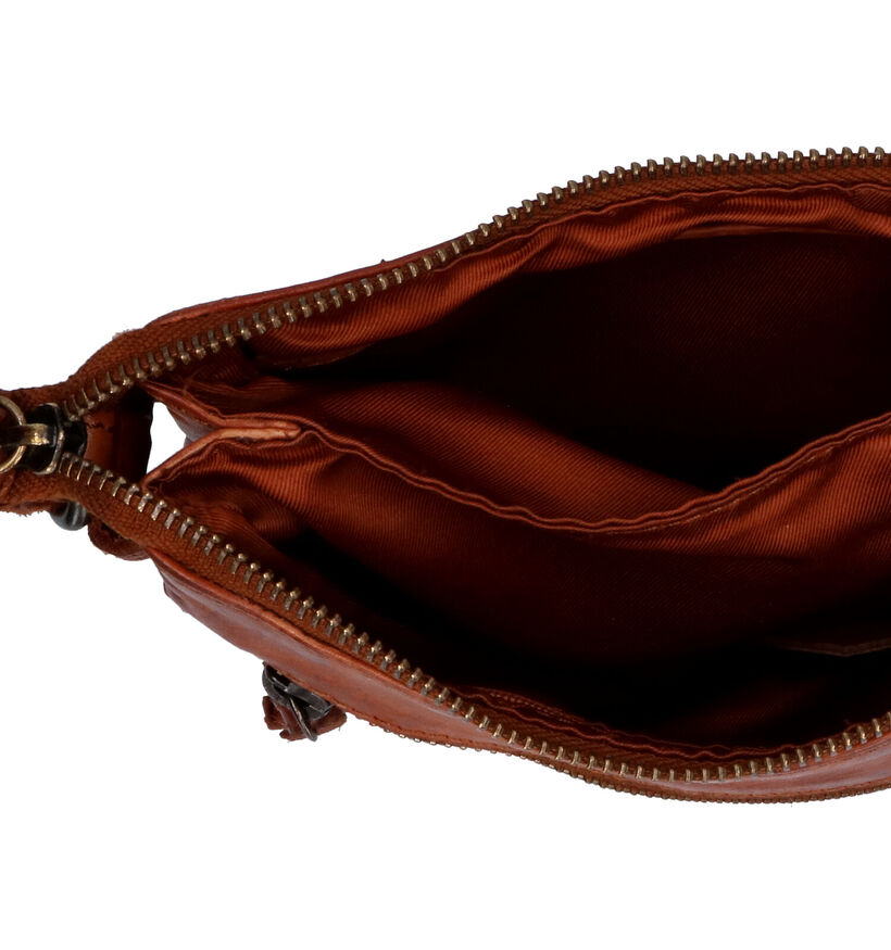 Bear Design Cognac Schoudertas in leer (329781)
