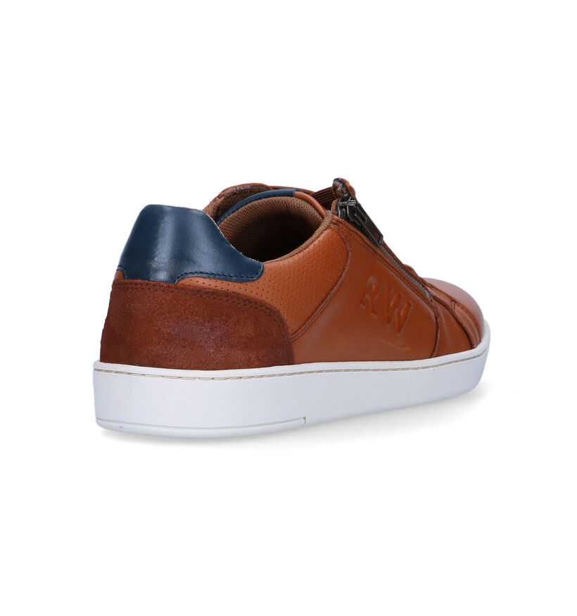 River Woods Lex Cognac Veterschoenen voor heren (323068) - geschikt voor steunzolen