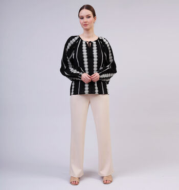 Expresso Blouses Zwart