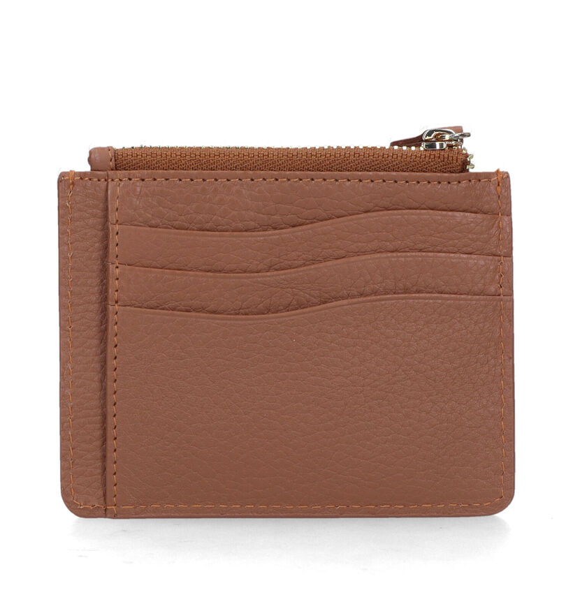 Crinkles Oranje Kaartenhouder voor dames (321309)