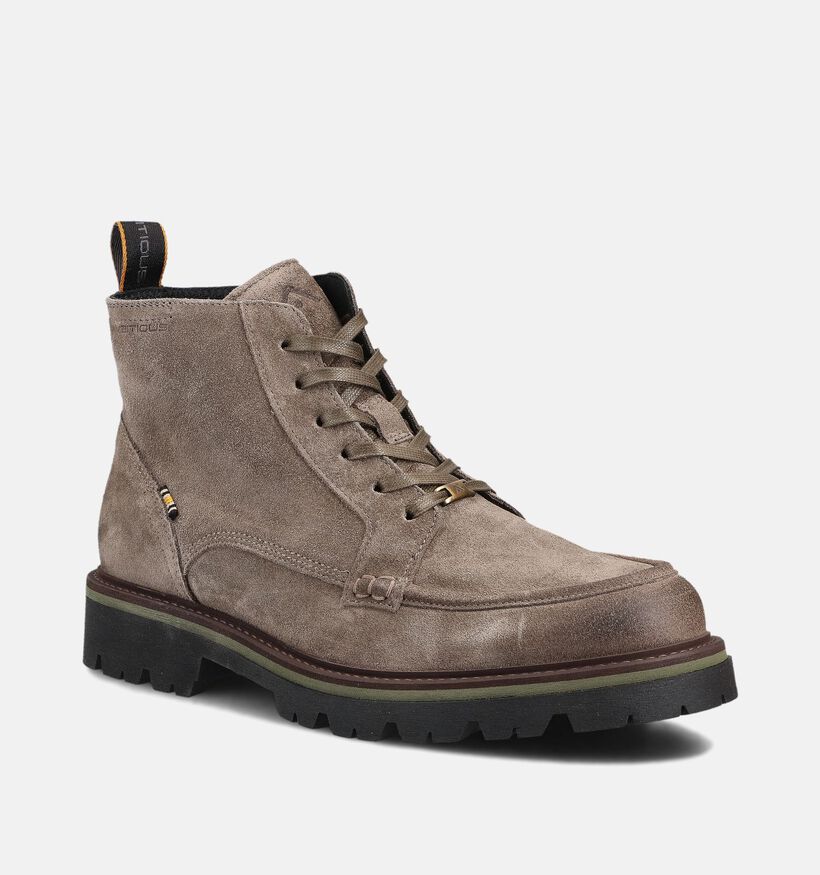 Ambitious Taupe Bottines à Lacets en Taupe pour hommes (364796) - pour semelles orthopédiques