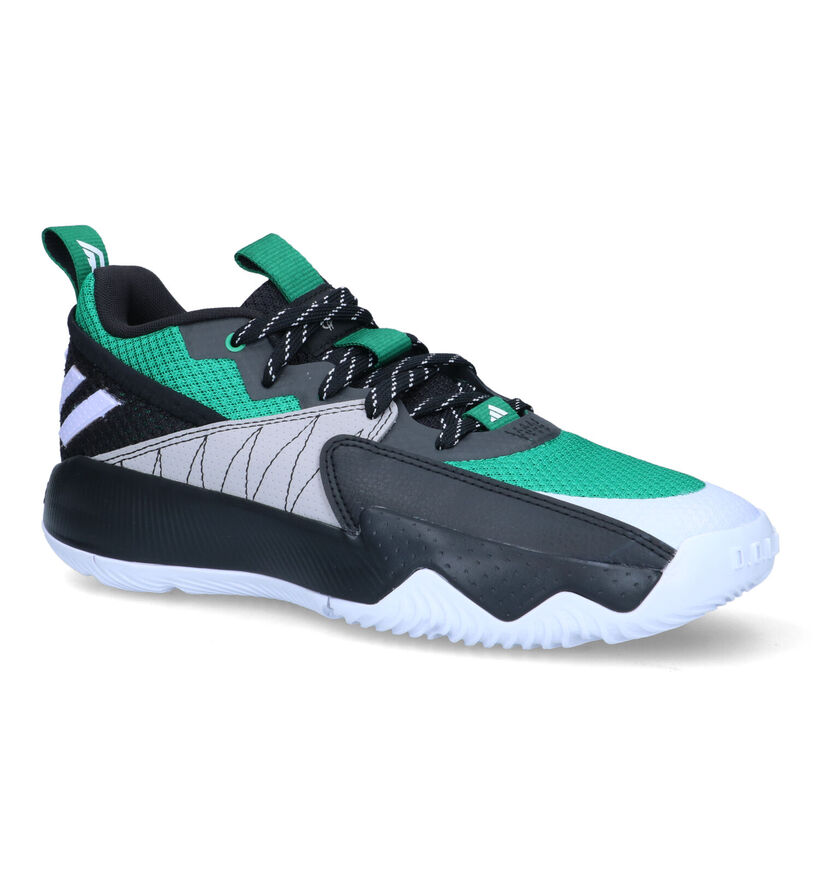 adidas Dame Certified Zwarte Sneakers in stof (324914)