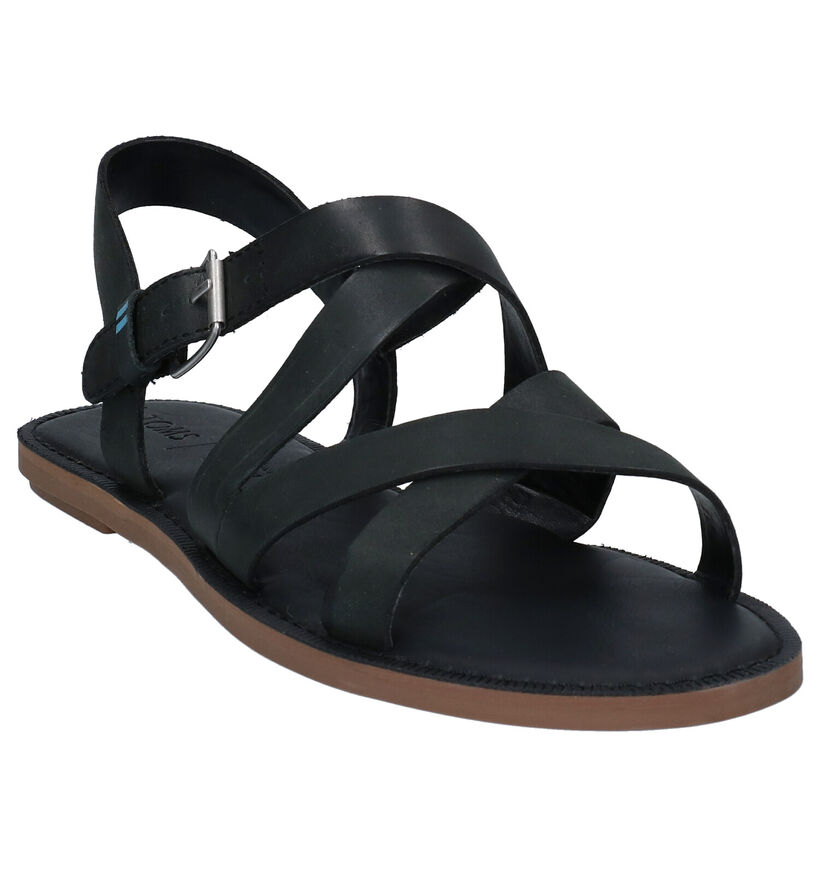 Toms Sicily Cognac Sandalen in leer (288341)