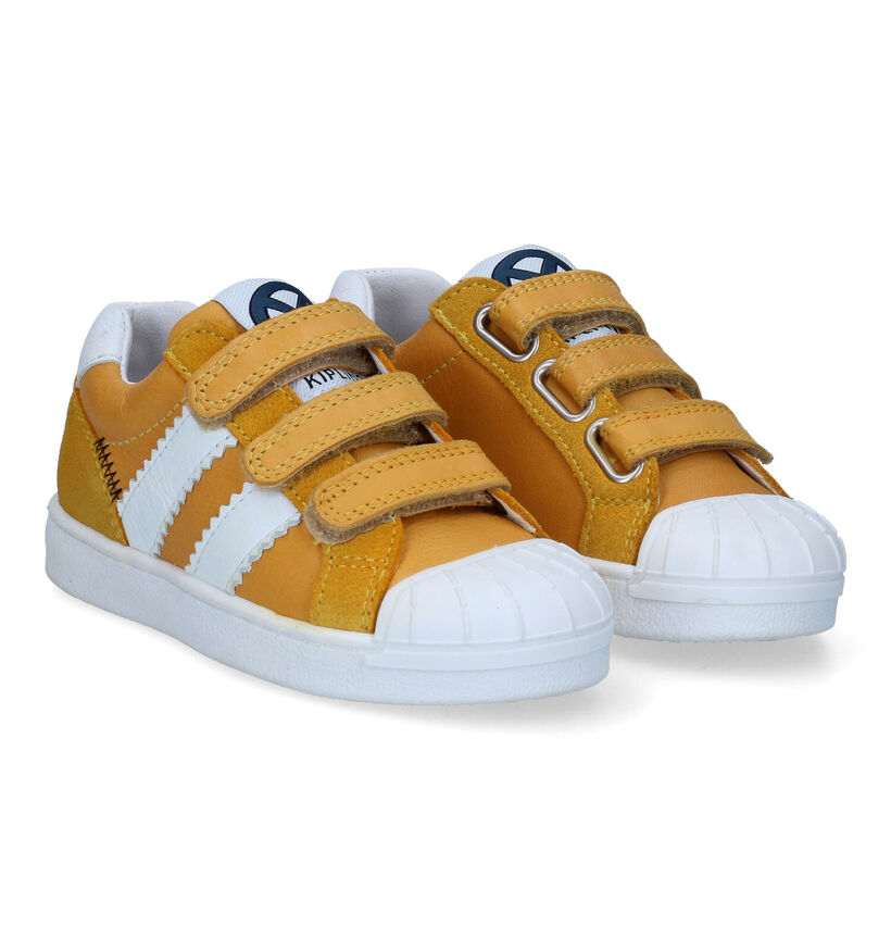 Kipling Duros 2 Chaussures à velcro en Jaune pour garçons (308250) - pour semelles orthopédiques