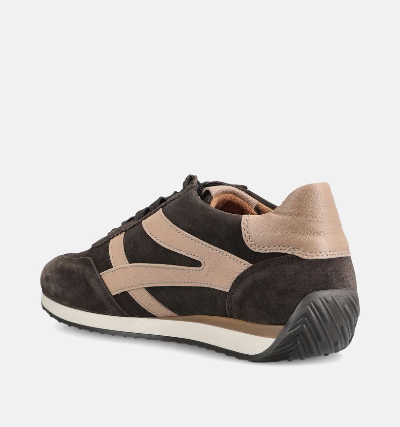 Gabor Donkerbruine Sneakers voor dames (376995) - geschikt voor steunzolen