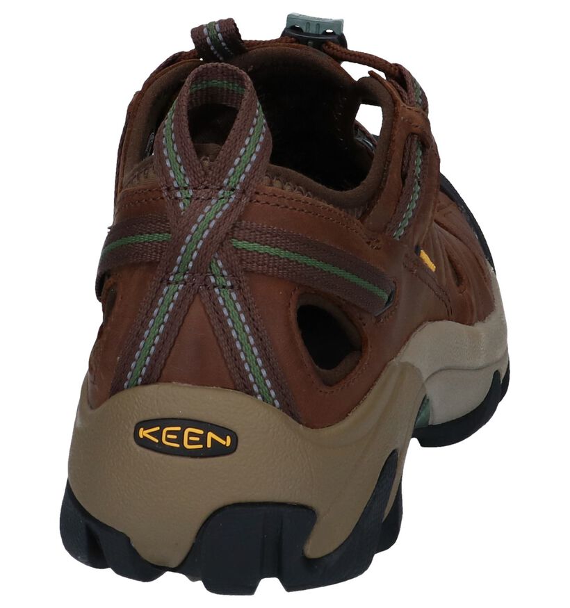 Keen Sandales en Vert kaki en cuir (247902)