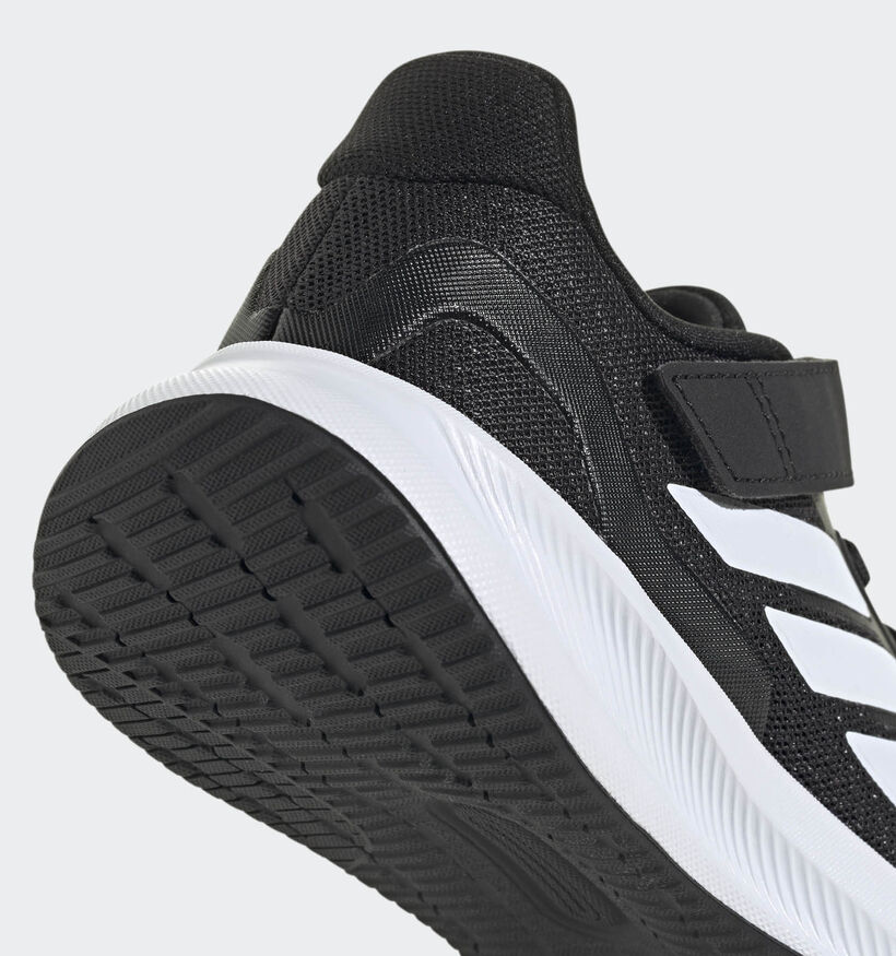 adidas RunFalcon 5 Zwarte Sneakers voor jongens, meisjes (373370) - geschikt voor steunzolen