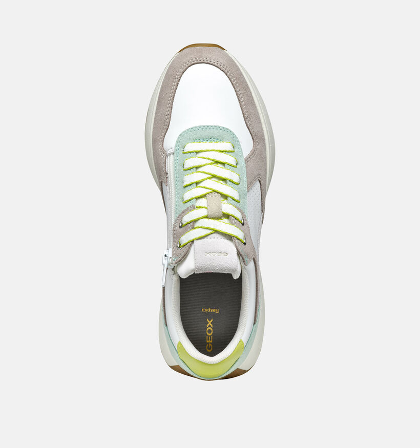 Geox Amabel A Groene Sneakers voor dames (353783) - geschikt voor steunzolen