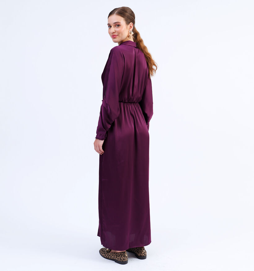 Vila Marosa Robe maxi en Bordeaux pour femmes (332538)