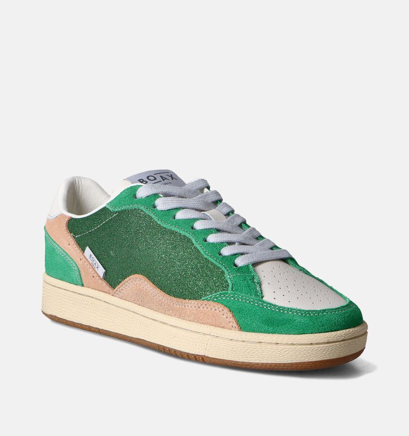 Boax Ace Groene Sneakers voor dames (355789) - geschikt voor steunzolen