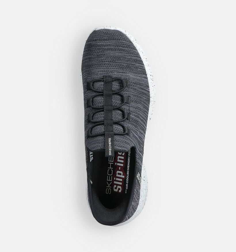 Skechers Ultra Flex 3.0 Baskets en Noir pour hommes (371086) - pour semelles orthopédiques