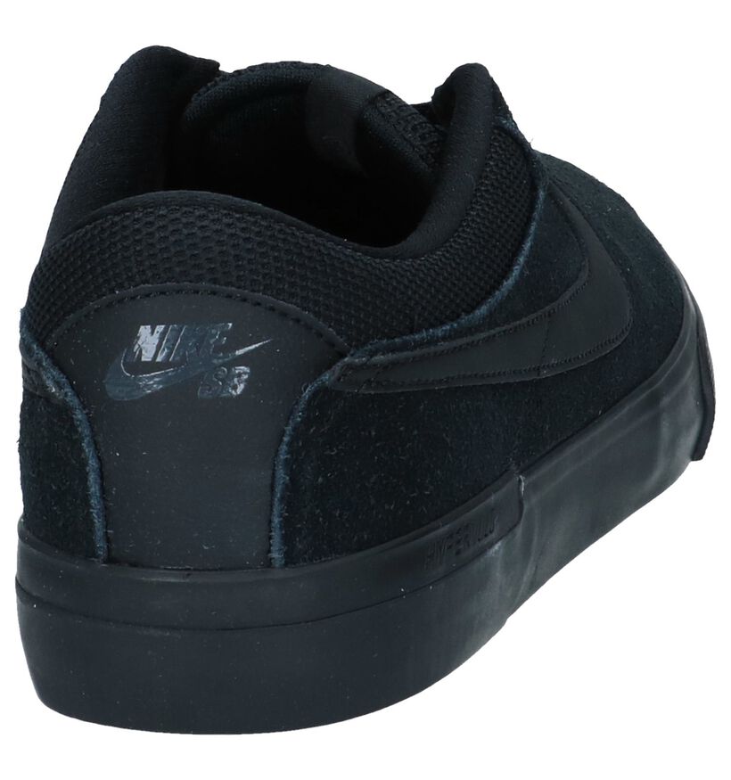 Nike SB Skate sneakers en Noir en daim (233442)