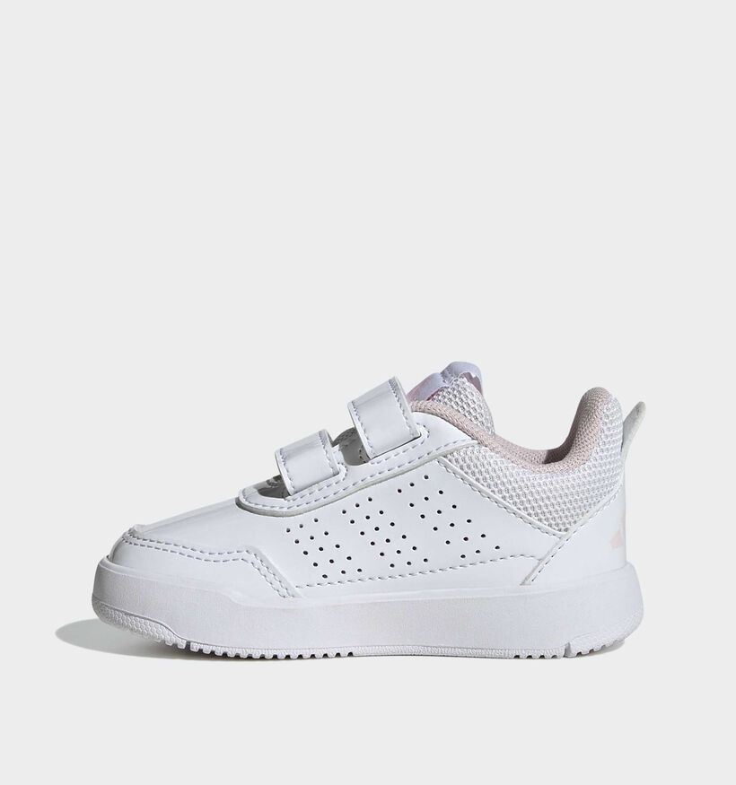 adidas Tensaur Sport Witte Sneakers voor meisjes (375399) - geschikt voor steunzolen
