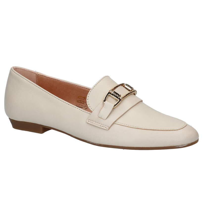 Scapa Beige Loafers in leer (288938)