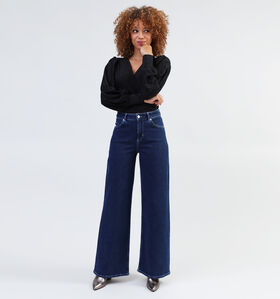 comma casual identity Blauwe Wide leg jeans voor dames (334798)