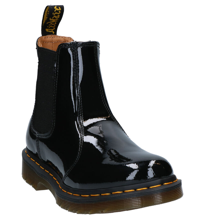 Dr. Martens 2976 Zwarte Chelsea Boots in lak (253418)