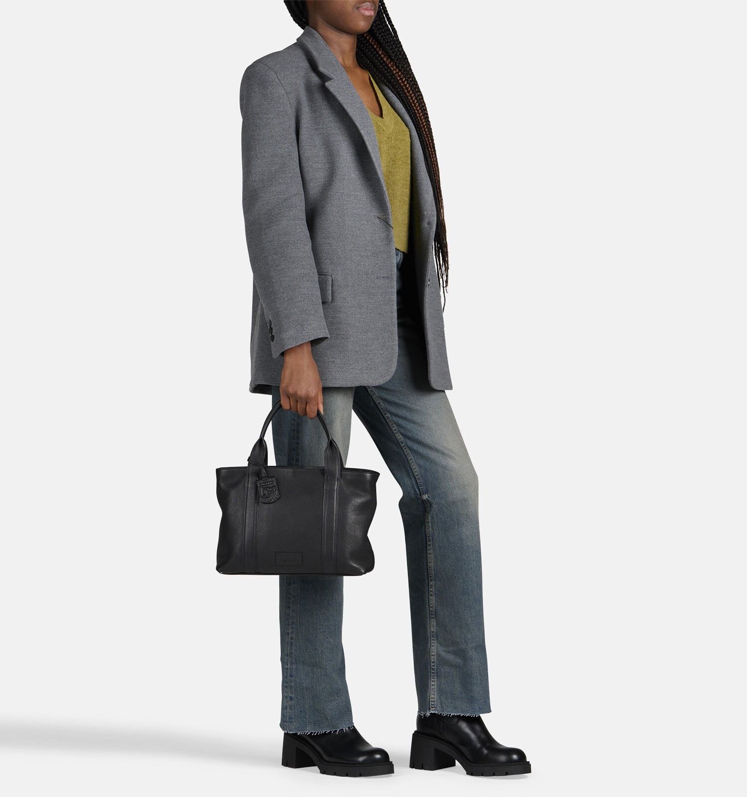 Burkely Skylar Zwarte Handtas met laptopvak Dames Handtassen Online op TORFS.BE