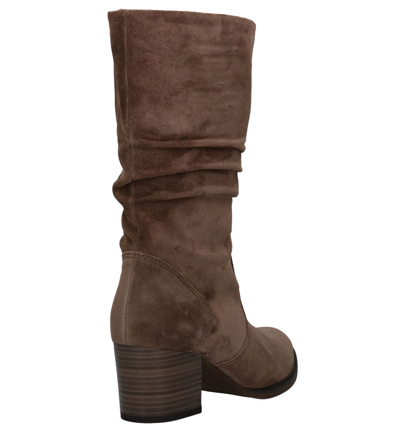 Gabor Cognac Korte Laarzen in daim (282437)