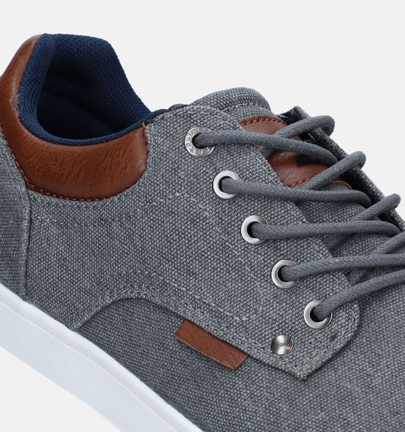 Bullboxer Chaussures à lacets en Gris pour hommes (336658) - pour semelles orthopédiques