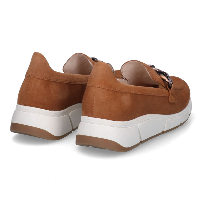 Gabor OptiFit Slip-on en Cognac pour femmes (312485) - pour semelles orthopédiques
