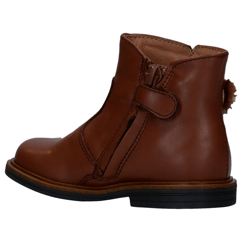 FR by Romagnoli Bottes pour bébé en Cognac en cuir (283053)