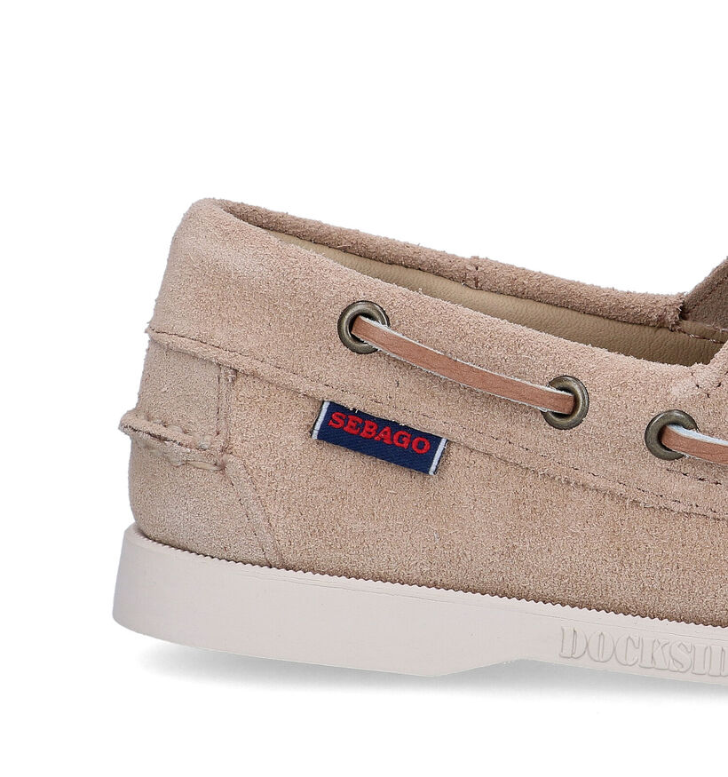 Sebago Dockside Beige Bootschoenen voor dames (324096)