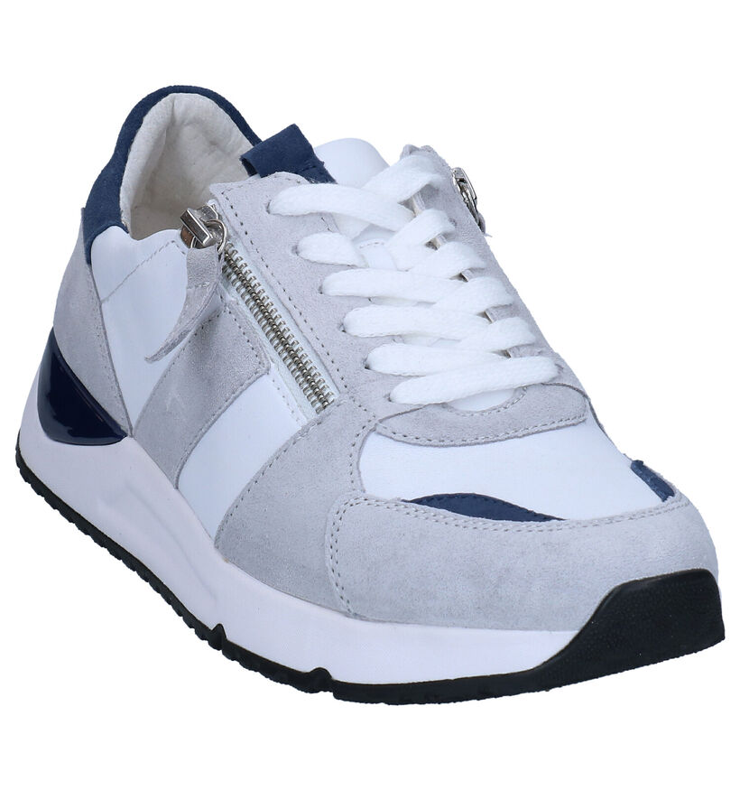 Gabor OptiFit Witte Sneakers in leer (287985)