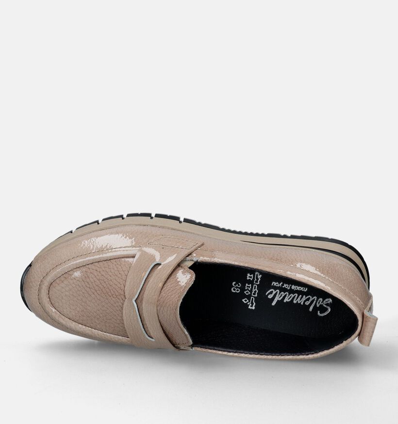 Solemade Carissa 20 Beige Mocassins voor dames (331048) - geschikt voor steunzolen