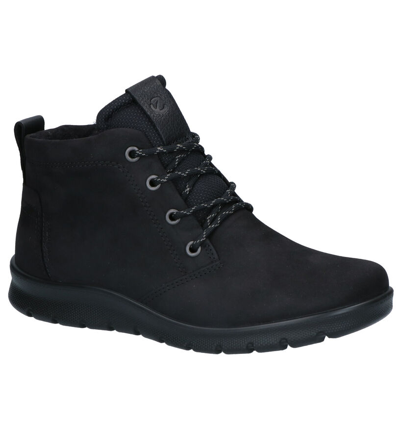 Ecco Babett Bottines en Noir en nubuck (257793)