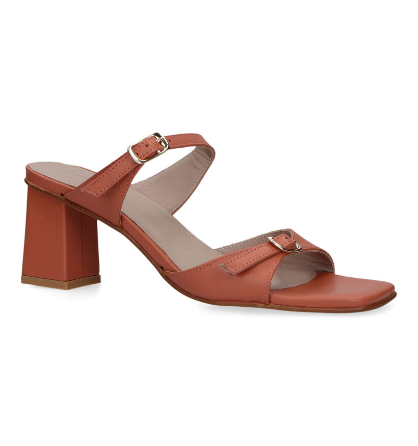 March23 Marcelle Mules en Cognac pour femmes (321713)