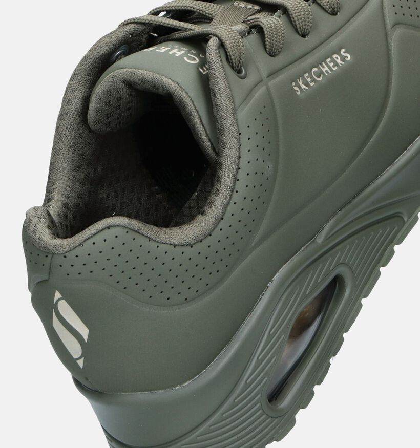 Skechers Uno Stand On Air Kaki Sneakers voor dames (343882)