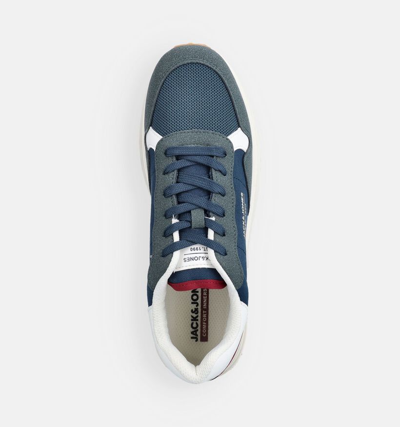 Jack & Jones Beech Blauwe Veterschoenen voor heren (366449) - geschikt voor steunzolen