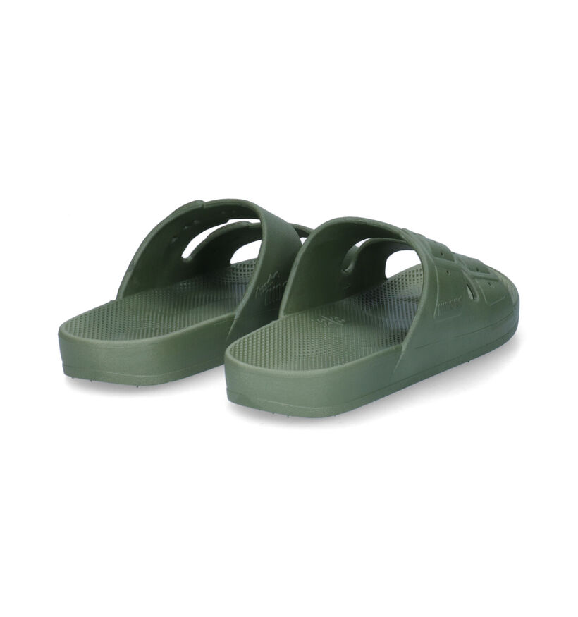 Freedom Moses Cactus Nu-pieds en Vert khaki en synthétique (307541)