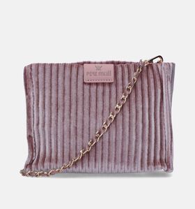 Pepe Moll Velvet Zwarte Crossbody Tas in stof (333833)