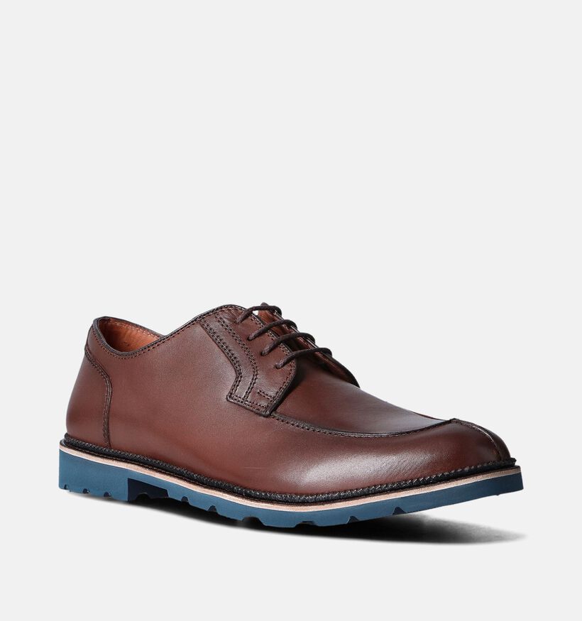 Ambiorix Novara Sup Cognac Geklede veterschoenen voor heren (356016)