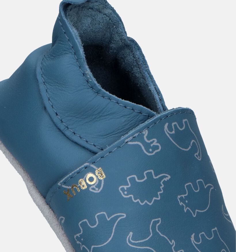 Bobux Dino Chaussons pour bébé en Bleu pour garçons (294784)