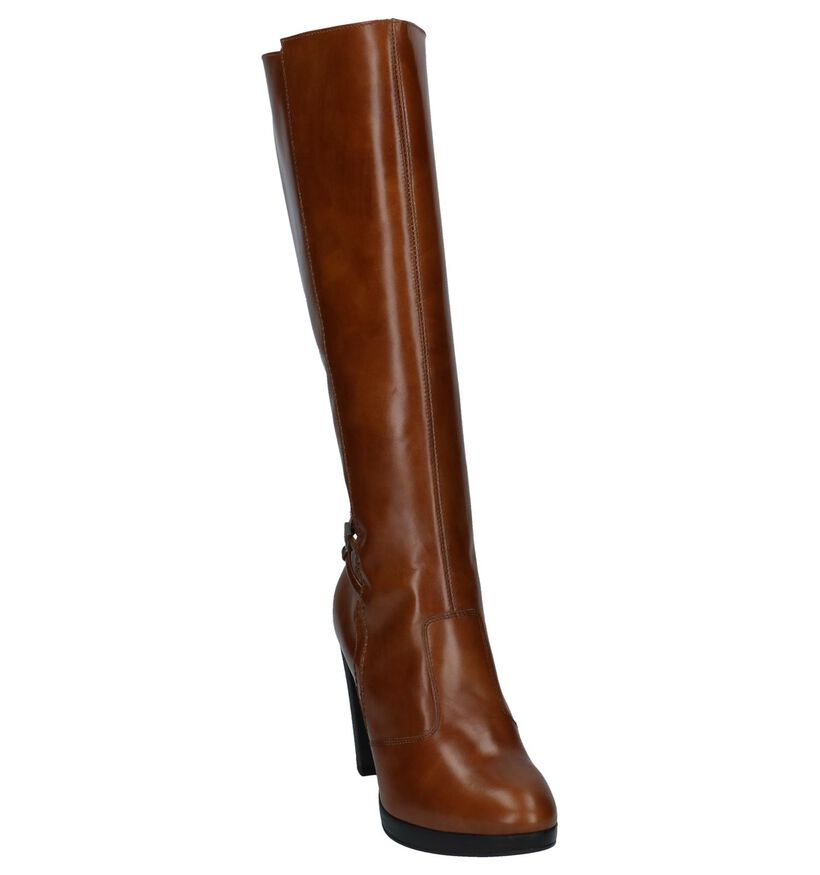 NeroGiardini Bottes hautes en Cognac en cuir (226563)