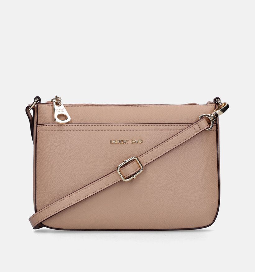 Laurent David Nos 006 Beige Crossbody Tas voor dames (337082)