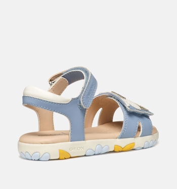 Geox Respira Sandales Blanc/Bleu