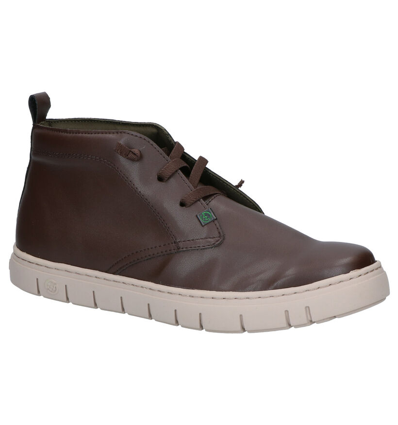 Slowwalk Lucian Chaussures sans lacets en Brun en simili cuir (258744)