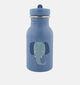 Trixie Mrs. Elephant Blauwe Drinkfles 350 ml voor meisjes, jongens (343829)