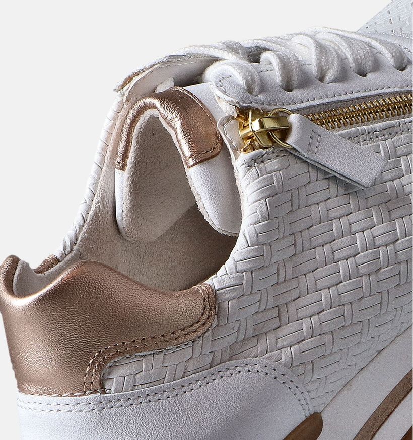 Gabor OptiFit Baskets en Blanc pour femmes (352048) - pour semelles orthopédiques